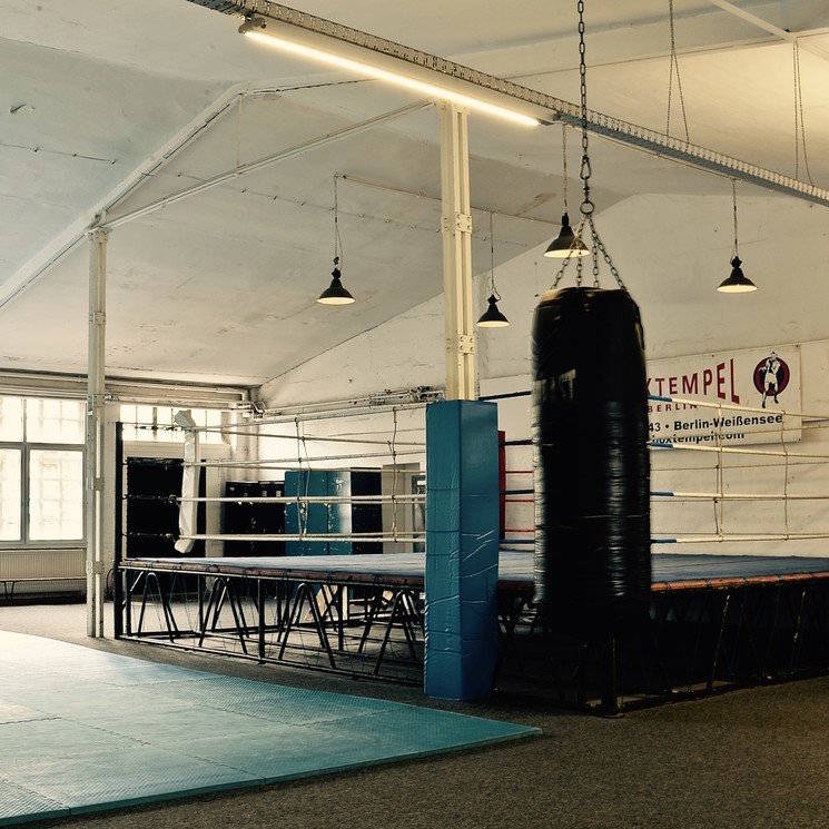 Trainingsraum des Boxclubs "Boxtempel Berlin"